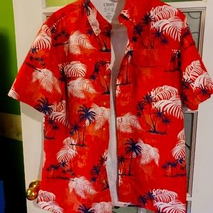 Chaps Beach shirt men's size large